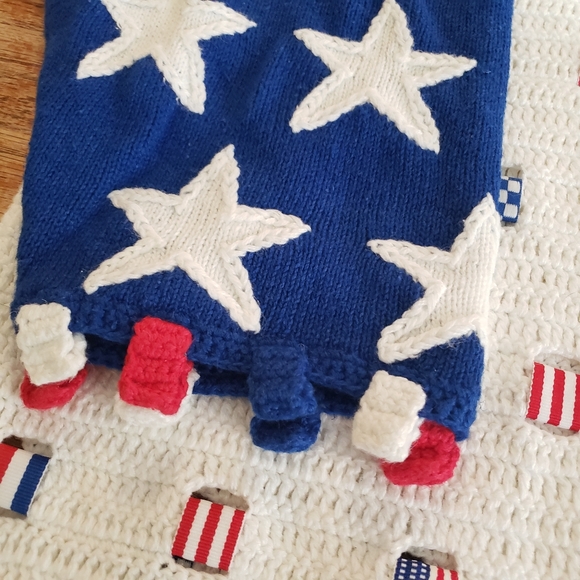 Design Options Ameriana Sweater, Vintage,crochet - Picture 6 of 16